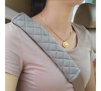 XIAOBINGFA 2 Pcs Seat Belt Protector Cover Pads for VW Passat Variant B8 3G I 2019-2024 -, Car SeatBelt Covers Seat Belt Strap Car Seat Belt Pads Belt Comfort Pads Multifunctional Seat Belt Pad,Grey