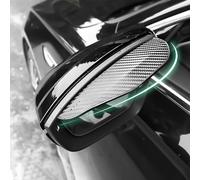 XIAOBINGFA 2Pcs Mirror Rain Eyebrow for Opel Zafira C P12 I 2012-2019 -, Car Side Mirror Waterproof Visor Rain Eyebrow Mirror Cover Accessories Easy to Install