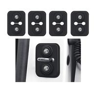 XIAOBINGFA 4 Pcs Car Door Lock Cover for MG Marvel X 2018-2021, Door Strike Protector Lock Protector Car Silicone Door Latch Protective Cover for Noise Reduction Shock Absorption