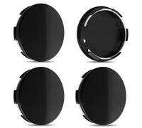 XIAOBINGFA 4 Pcs Car Hub Centre Caps for Hyundai i10 II 2016-2019 56MM, Wheel Hub Caps Waterproof DustProof Wheel Decoration Cover Wheel Centre Caps,Black-