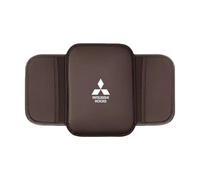 XIAOBINGFA Car Armrest Cushion for Mitsubishi Eclipse Cross PHEV Facelift 2021-, Center Console Armrest Cover Arm Rest Seat Box Cover Protector Middle Console Covers Lid,Brown