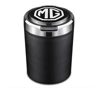 XIAOBINGFA Car Ashtray for MG HS 2025, Ashtray with Lid Bucket Ashtrays Windproof Ash Tray Flame Retardant Detachable High Temperature Resistant,Black
