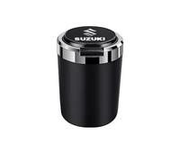 XIAOBINGFA Car Ashtray for Suzuki S-Cross 2014-2023, Ashtray with Lid Bucket Ashtrays Windproof Ash Tray Flame Retardant Detachable High Temperature Resistant