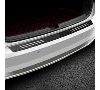 XIAOBINGFA Car Carbon Fiber Rear Bumper Protector Strip for Ford B-Max B232 I 2012-2017 -, Carbon Fiber Trunk Door Sill Anti Scratch Sticker Styling Decorative Accessories,B