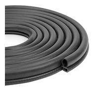 XIAOBINGFA Car Door Seal Strip for Dacia Duster I Bj. 2010-2018, Rubber Seal Edge Trim Weatherstrips Protector Noise Insulation Waterproof Durable,B 1m