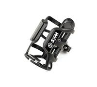 XIAOCE For SYM CRUISYM 300 GTS 300i GTS300i JOYMAX Z300 JETX 125 150 MAXSYM 400 TL500 CNC Beverage Water Bottle Cage Drink Cup Holder(BLACK)