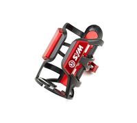 XIAOCE For SYM CRUISYM 300 GTS 300i GTS300i JOYMAX Z300 JETX 125 150 MAXSYM 400 TL500 CNC Beverage Water Bottle Cage Drink Cup Holder(RED)