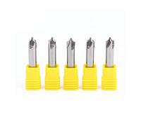 Xiaochen 1pcs CNC Chamfer Mill End Mill Carbide Coated Tungsten Steel Mill Chamfer End Mill (Cutting Edge Length : D10R4x60)