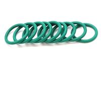 XIAOCLI 10pcs FKM O Ring CS 3.1mm OD 10~85mm Sealing Gasket Insulation Oil High Temperature Resistance Fluorine Rubber O Ring Green(OD 54MM_CS 3.1MM)