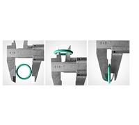 XIAOCLI 10pcs VMQ O Ring Gasket CS 3mm OD 9~205mm Waterproof Washer Silicone Rubber Insulate Round O Shape Seal(OD 49MM ID 43MM_CS 3.0MM)