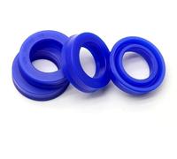 XIAOCLI 5pcs UN Radial Shaft Hydraulic Seal (IDxODxTHK), ID 20-30mm Polyurethane Piston Shaft Piston Rod PU Single Lip U Cup Oil Seals(20x30x6(5pcs))