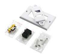 XIAOCLI HDMI VGA Wall Plate Composite Jack Outlet HDTV 4k2k 60HZ ABS