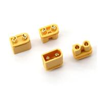 XIAOCLI XT Series XT30 XT60 XT90 Connector Plug Bullet Welding Terminal Suit(XT90 Male,1Pcs)
