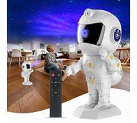 XIAOER Astronaut Galaxy Star Projector Night Light for Ceiling Bedroom Starlight Space Nebula Sky Star Lamp Projector with Timer Remote Christma Birthday Halloween Gifts for Kids Boy Teen Baby Toddler