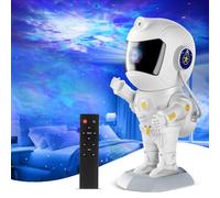 XIAOER Astronaut Galaxy Star Projector Night Light for Ceiling Bedroom Starlight Space Nebula Sky Star Lamp Projector with Timer Remote Christma Birthday Halloween Gifts for Kids Boy Teen Baby Toddler