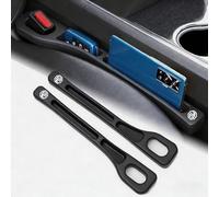 XIAOFEIDAFA 2x Car Seat Gap Filler for MG HS Trophy 2024 2025, Vehicle Mounted Gap Leak Proof Filling Strip Anti-Drop Leak-proof Seam Strip Padding,Black