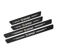XIAOFEIDAFA 4Pcs Car Door Sill Protector for Smart Roadster 2002-2005,Carbon Fiber Threshold Anti-Scratch Sticker Door Edge Protection Decorate Car Accessories