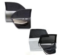 XIAOFEIDAFA Car Side Window Sun Shade for Audi A6/A6 allroad/A6 Avant 2014-2025, Mesh Sunshade UV Protection Privacy Screen Breathable Car Interior Accessories,2Front+2Rear