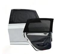 XIAOFEIDAFA Car Side Window Sun Shade for Audi A8 Limousine D5 4N 2017-2024, Mesh Sunshade UV Protection Privacy Screen Breathable Car Interior Accessories,2Rear window