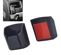 XIAOGUANGFADACAI 4 Pcs Car Key Holder for Ford Puma Puma ST Puma ST-Line X 2020-2024, Dashboard Storage Box Multifunctional Interior Accessories Adhesive Card Clip Black