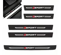 XIAOGUANGFADACAI 5 Pcs Door Sill Protector for Skoda Octavia 4 (NX) (2020-2025), Scuff Plate Guard Threshold Sticker Bumper Entry Step Protective