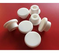 XIAOGYYE 10Pcs-1Pc Bore 6.8Mm-201.5Mm Round Silicrubber Seal Hole Plugs Blanking End Caps Seal T Type Stopper/White/71.3.0Mm(5Pcs)