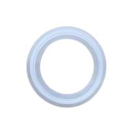XIAOGYYE 10Pcs Fit 19Mm-Pipe O/D 50.5Mm Tri Clamp Ferrule Silicsealing Strip Gasket Washer Clamp Ferrule Silicone/Od38Mm-1.5Inch