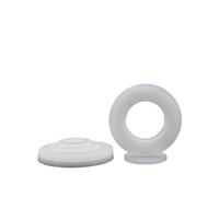 XIAOGYYE 20/10Pcs Plastic Nylon Flat Washer M2 M2.5 M3/M4 M5 M6 M8 M10 M12/M14 M16 M18 M20 M22 M24 Plane Spacer Insulation Gasket/White Nylon Washer/M3*6 * 1(10Pcs)
