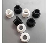 XIAOGYYE 2Pcs-10Pcs Black 5Mm to 28Mm Round Hollow Silicrubber Grommet Hole Plug Wire Cable Wiprotect Bushes O-Rings Sealed Gasket/Color/22Mm(Bore 12Mm)-2Pcs
