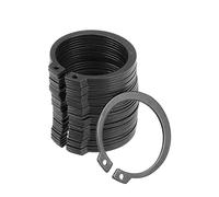 XIAOGYYE 30Pcs 65Mny Steel External Retention C-Clip 3-28Mm Circlip,Snap External Retention for Automotive Appliances/Color/11Mm