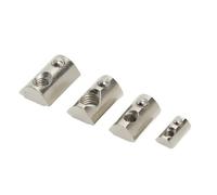 XIAOGYYE 50/100Pcs M3/M4 M5 M6 Roll in SPT-Nut with Ball for Aluminum Extrusion with Profile 2020 Series Aluminum Profile Groove 6/50Pcs/2020 - M4