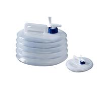 XIAOHILL Collapsible Water Container, BPA Free Portable Water Jug with Spigot, Foldable Outdoor Canteen for Camping, Hiking, Emergencies - Multiple Sizes (5L)