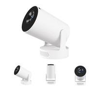 XIAOHUI Mini Projector, 2025 Portable Smart Projector with WiFi and Bluetooth, 1000 Lumens, 150 Inch Screen, LED LCD Technology