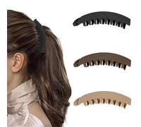 Xiaohui887 Banana Hair Clips for Women 5.1'' Large Claw Banana Clips for Thick Hair Cute Accessories 3pack