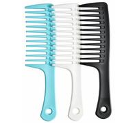 Xiaohui887 Wide Tooth Detangling Comb, Durable Styling Brush for Curly, Long and Wet Hair Types - Professional Hair Care
