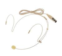 Xiaojikuaipao Professional Headworn Microphone 3Pin 4Pin Mini XLR Condenser Mic for Presenters, Lecturers,Worship Houses (4Pack)