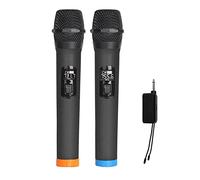 Xiaojikuaipao Professional portable handheld wireless microphone system voice amplifier with clear sound and stable signal, for singing, KTV and outdoor recording