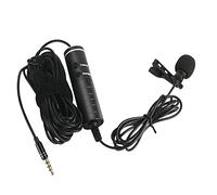 Xiaojikuaipao Professional Wireless Clip-on Lapel Mic 3.5mm with Bodypack Transmitter for Podcast, Interviews & Recordings | UHF Frequencies, Plug & Play, for Teachers, Speakers, Video