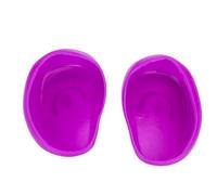 XIAOJINGQINGAQ Hair Dye Earmuffs Ear Protectors Ear Cover Salon Hair Dye Barber Shop Anti-Staining Earmuffs Protect for Hair Dying Supplies