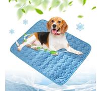 XIAOJINJU Cooling Mat for Dogs Summer 2025 Four Seasons Universal Cooling Blanket Dog Cooling Blanket Summer Cooling Pad Dog Mat & Cooling Mat Dog Large for On the Go or in the Car, Foldable