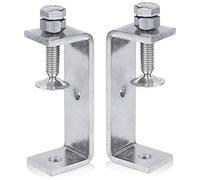 XIAOJUN Metal Clamp Heavy Duty Clamp A C Clamp for Woodworking with Wide Jaw Openings (85mm) 2 Pieces