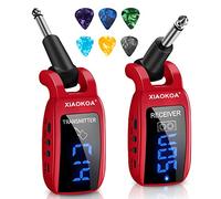 XIAOKOA Wireless Guitar System, Bass Wireless Transmitter Receiver