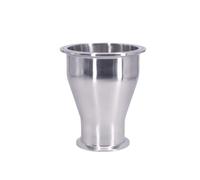 Xiaolin 1PC 304 Stainless Steel Sanitary Pipe Fitting Homebrew 2" 2.5" 3.5" 4" 4.5" Tri Clamp Reducer SUS(102mm-K119 to,76mm-K91)