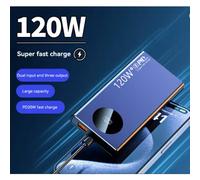 Xiaomi 120W 500000mAh High-Capacity Power Bank with Built-in Cables, Dual USB-C/USB-A, PD20W Fast Charging