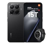 Xiaomi 15T Pro, Smartphone 12+256GB, 6.83" 144Hz Eye-care Display, MediaTek Dimensity 9400+, 50MP Leica 5x Pro Telephoto, 5500mAh, Black, Charger Not Included,2-years warranty+ Watch S4 41mm