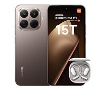 Xiaomi 15T Pro, Smartphone 12+512GB, 6.83" 144Hz Eye-care Display, MediaTek Dimensity 9400+, 50MP Leica 5x Pro Telephoto, Mocha Brown, Charger Not Included,2-years warranty+OpenWear Stereo Pro