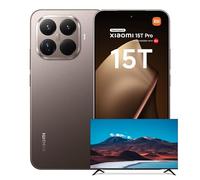 Xiaomi 15T Pro, Smartphone 12+512GB, 6.83" 144Hz Eye-care Display, MediaTek Dimensity 9400+, 50MP Leica 5x Pro Telephoto, 5500mAh, Mocha Brown, Charger Not Included,2-years warranty+Xiaomi TV F 32