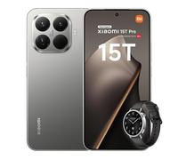 Xiaomi 15T Pro, Smartphone 12+512GB, 6.83" 144Hz Eye-care Display, MediaTek Dimensity 9400+, 50MP Leica 5x Pro Telephoto, 5500mAh, Titanium, Charger Not Included,2-years warranty+Watch S4 41mm