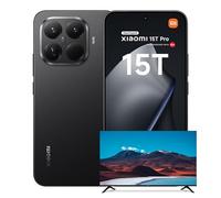 Xiaomi 15T Pro, Smartphone 12+512GB, 6.83" 144Hz Eye-care Display, MediaTek Dimensity 9400+, 50MP Leica 5x Pro Telephoto, 5500mAh, Black, Charger Not Included,2-years warranty+Xiaomi TV F 32