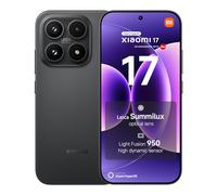 XIAOMI 17, Smartphone 12+512 GB, Leica Summilux Optical Lens, 6330mAh (typ) Battery, HyperAI, Black, Manufacturer warranty 2 years + 1 year extra, Charger Not Included
